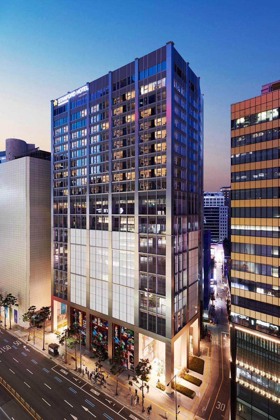 Stanford Hotel Myeongdong Сеул Экстерьер фото